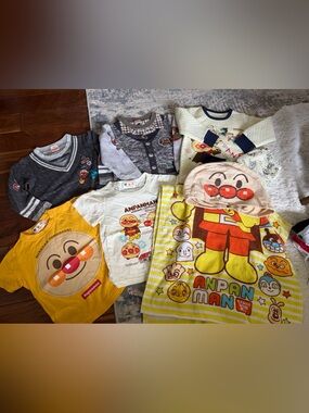 Anpanman kids clothing lot